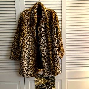 Leopard Print Soft Weight Luxe Jacket (Loft)